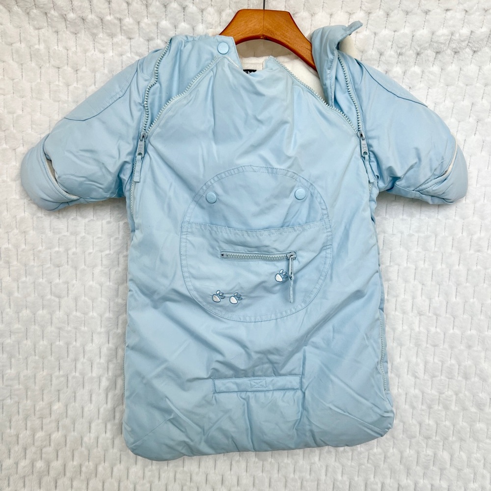 Snowsuit X-Trem Gusti Baby Infant Kids Boys Girls Blue Puffer Bunting Size 6-9M